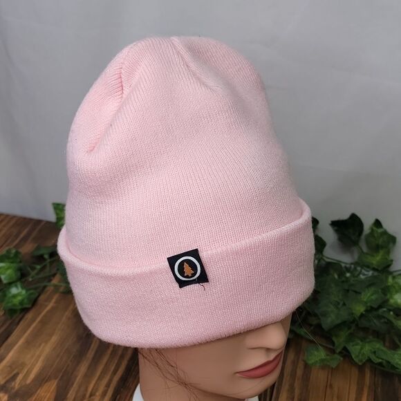 Unknown Brand. Pink Beanie. Adorable. OSFA. EUC - Picture 1 of 4